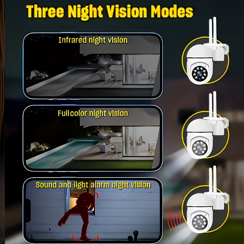 Mini Cam 4PCS – 1080P HD Smart Security Cameras with Night Vision & Wi-Fi
