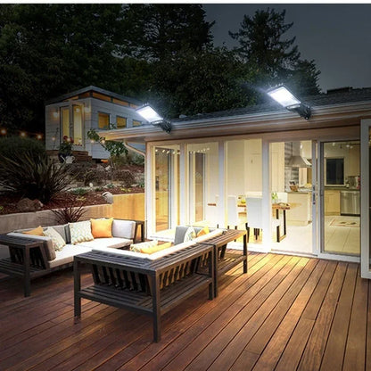 Solar Outdoor Lights: 2PCS-LED Waterproof Motion Sensor Security Lamp