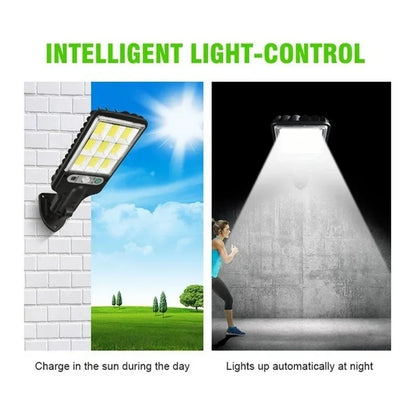 Solar Outdoor Lights: 2PCS-LED Waterproof Motion Sensor Security Lamp